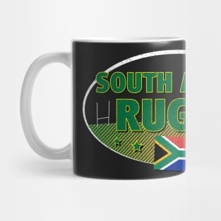 South African Rugby & South Africa Flag Mug